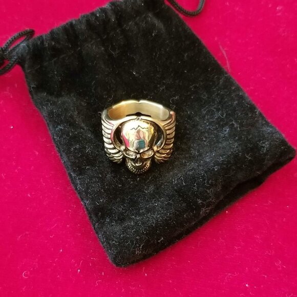 Angel skull ring, NWOT - Picture 11 of 11